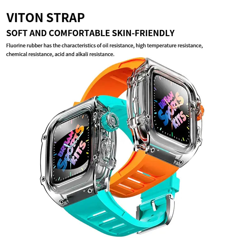 Kit MOD pour Apple Watch - Étui et Bracelet Protecteurs Premium