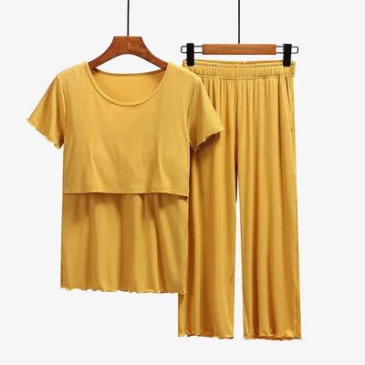 Premium Maternity Sleepwear Set for Comfort and Style