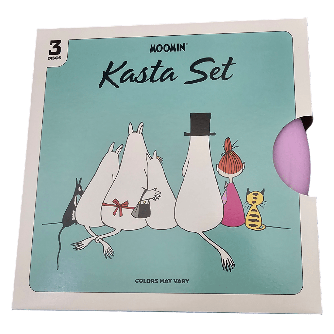 Kasta Set Moomin - Set de Inicio de 3 Discos
