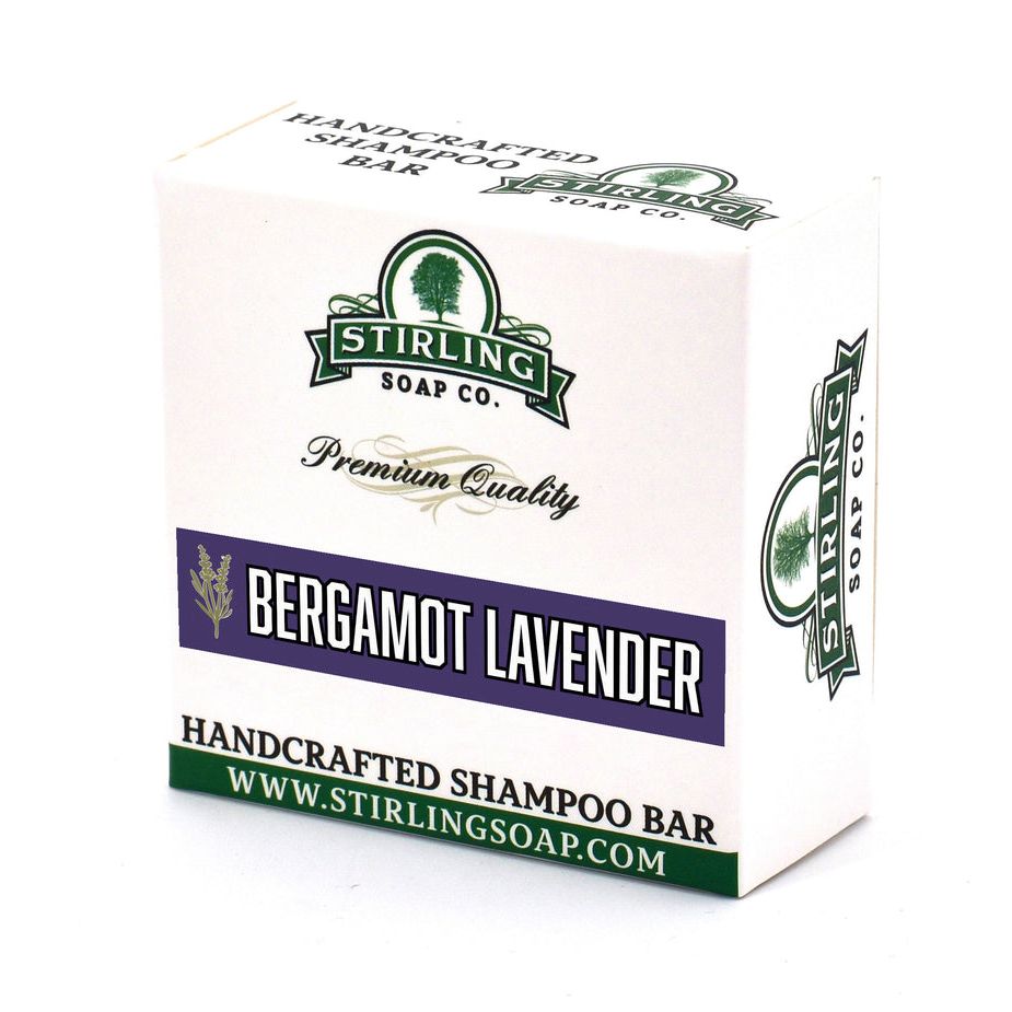 Stirling Soap Co. Bergamot Lavender Shampoo Bar - 3.8 Oz