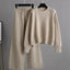 Ensemble de Pantalons Amples Tricotés Chic pour Femmes