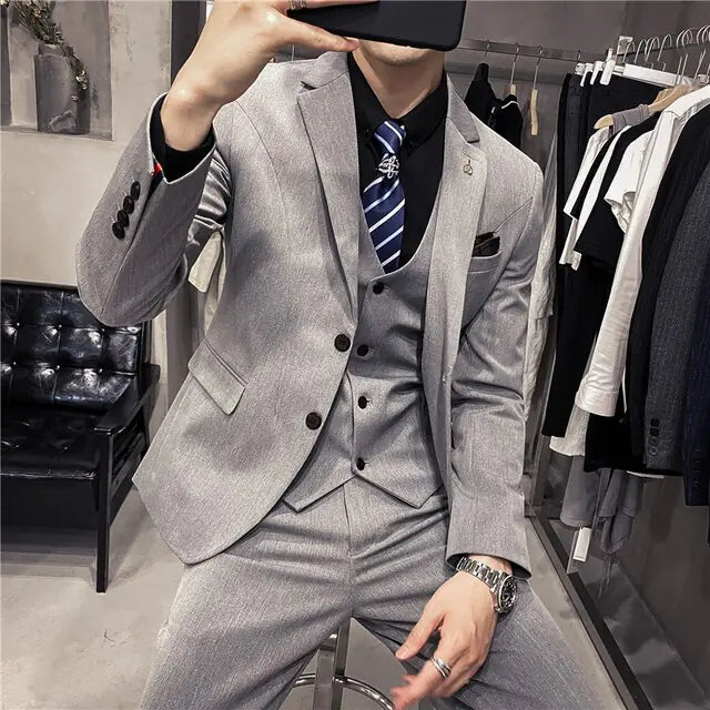 Traje de Negocios Premium para Elegancia Profesional