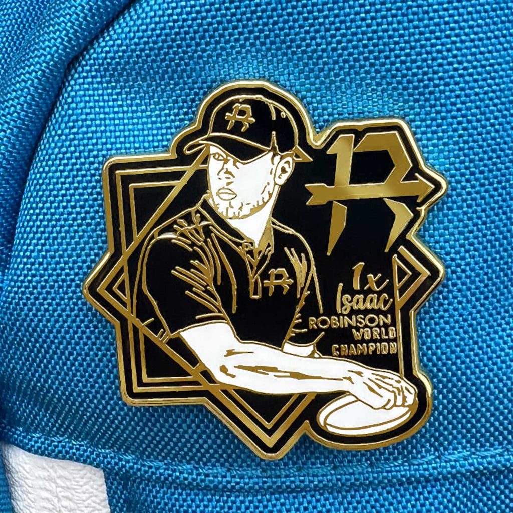 Isaac Robinson World Champion Pin - Limited Edition