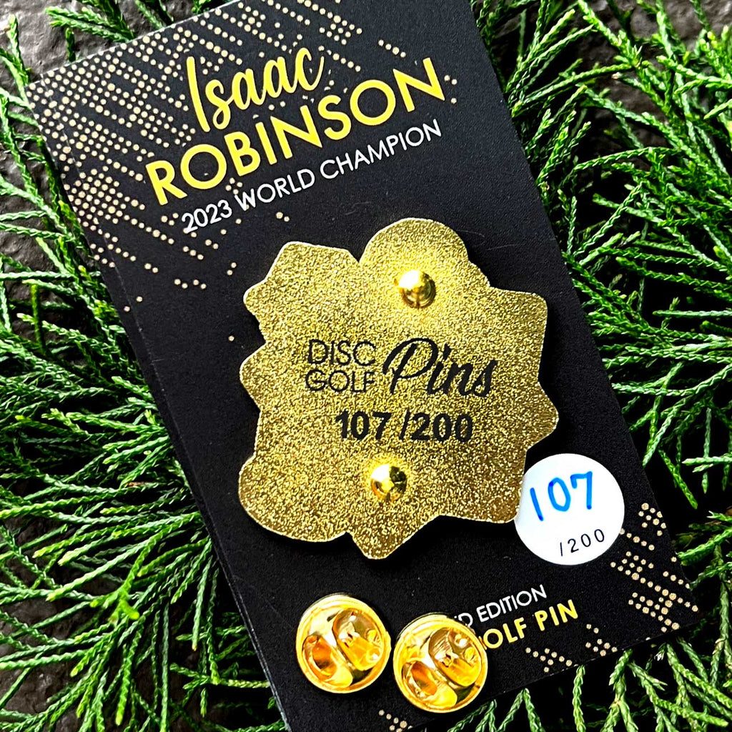 Isaac Robinson World Champion Pin - Limited Edition