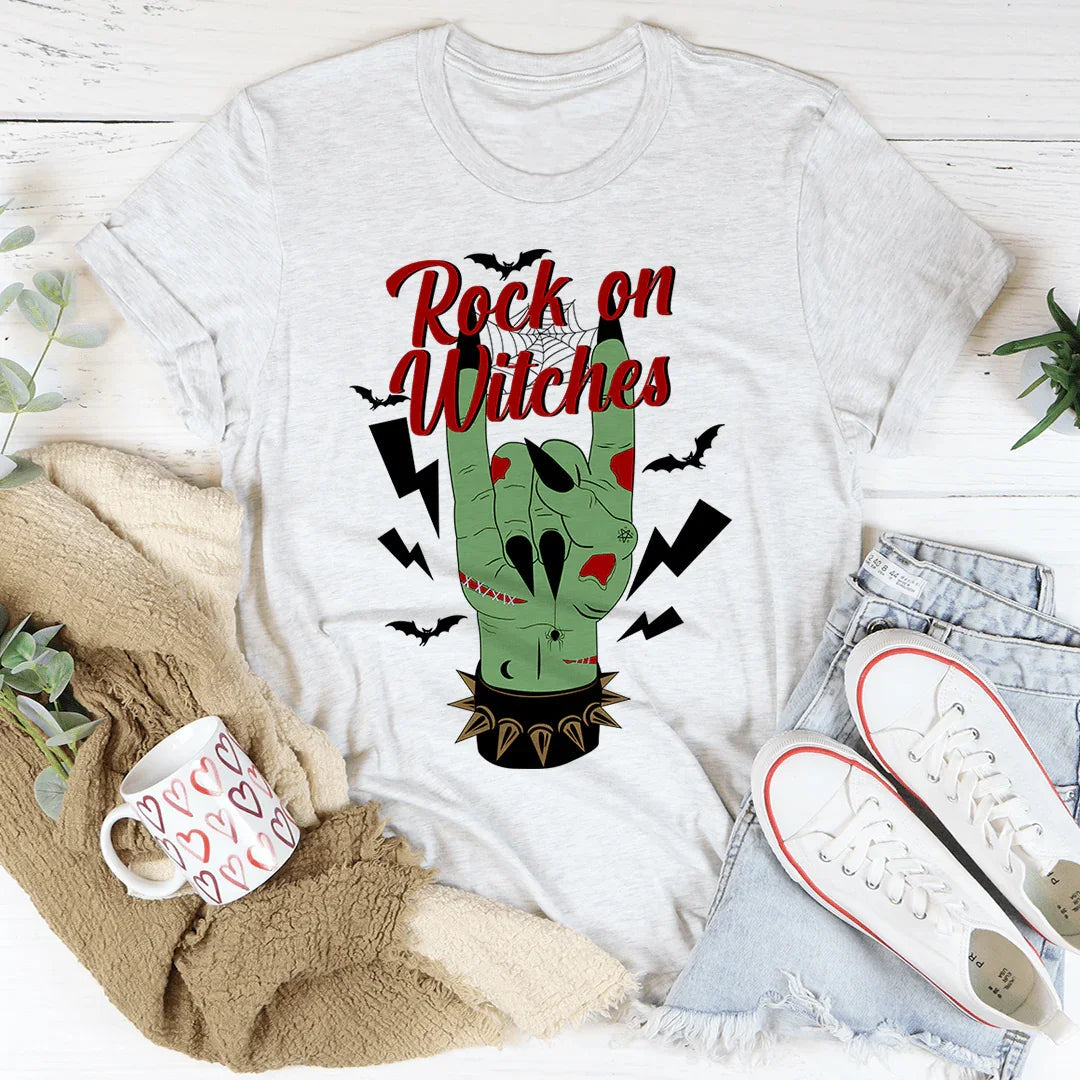 Rock On Witches Tee - Korvel