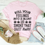 Roll Your Feelings Tee