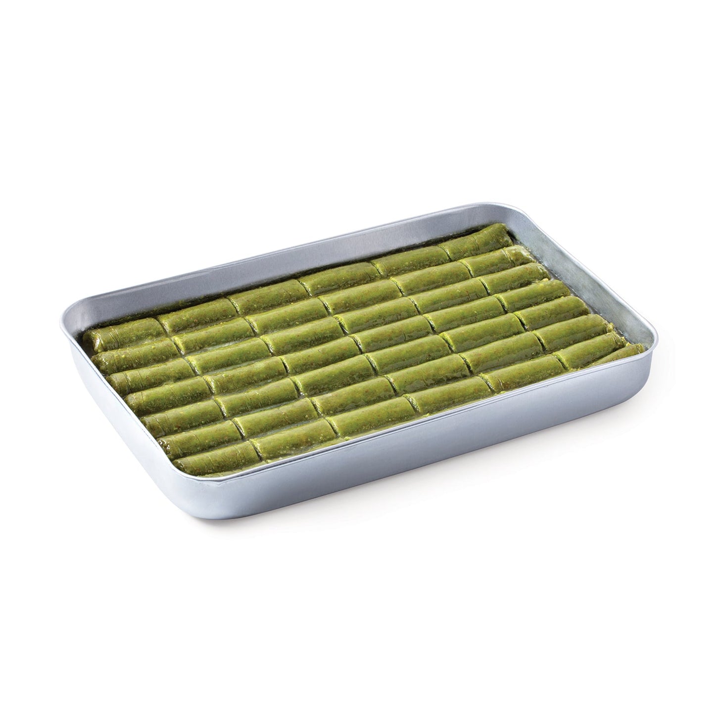 Moda Baklava – Rollo de pistacho, paquete para fiestas, 48 ​​piezas, 1250 g