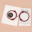 Ensemble de Bracelets Magnétiques en Cœur pour Couples - Cadeau Ajustable