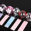Handmade Japanese Cherry Wind Bell - Elegant Glass Decor