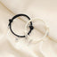 Bracelets Couple Magnétiques Romantiques - Design Clé et Serrure Classique