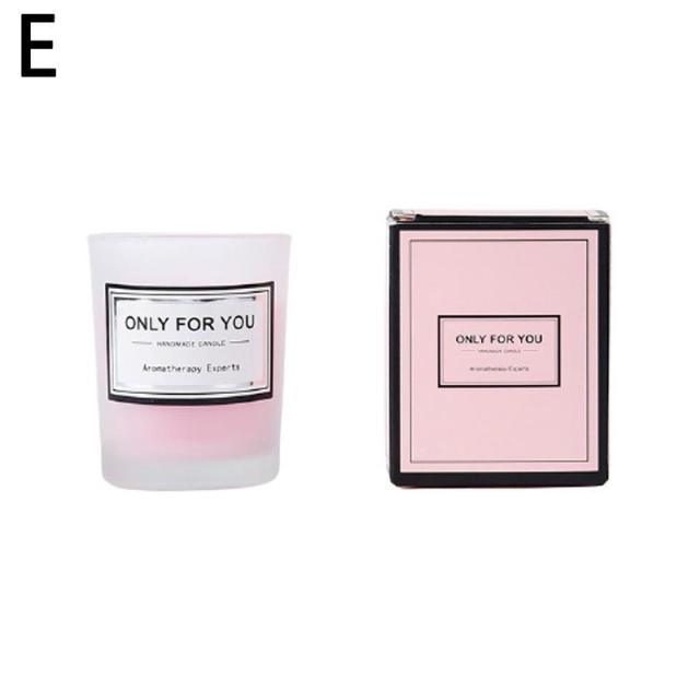 Bougie en Soja Romantique pour Parfum d'Intérieur et Détente