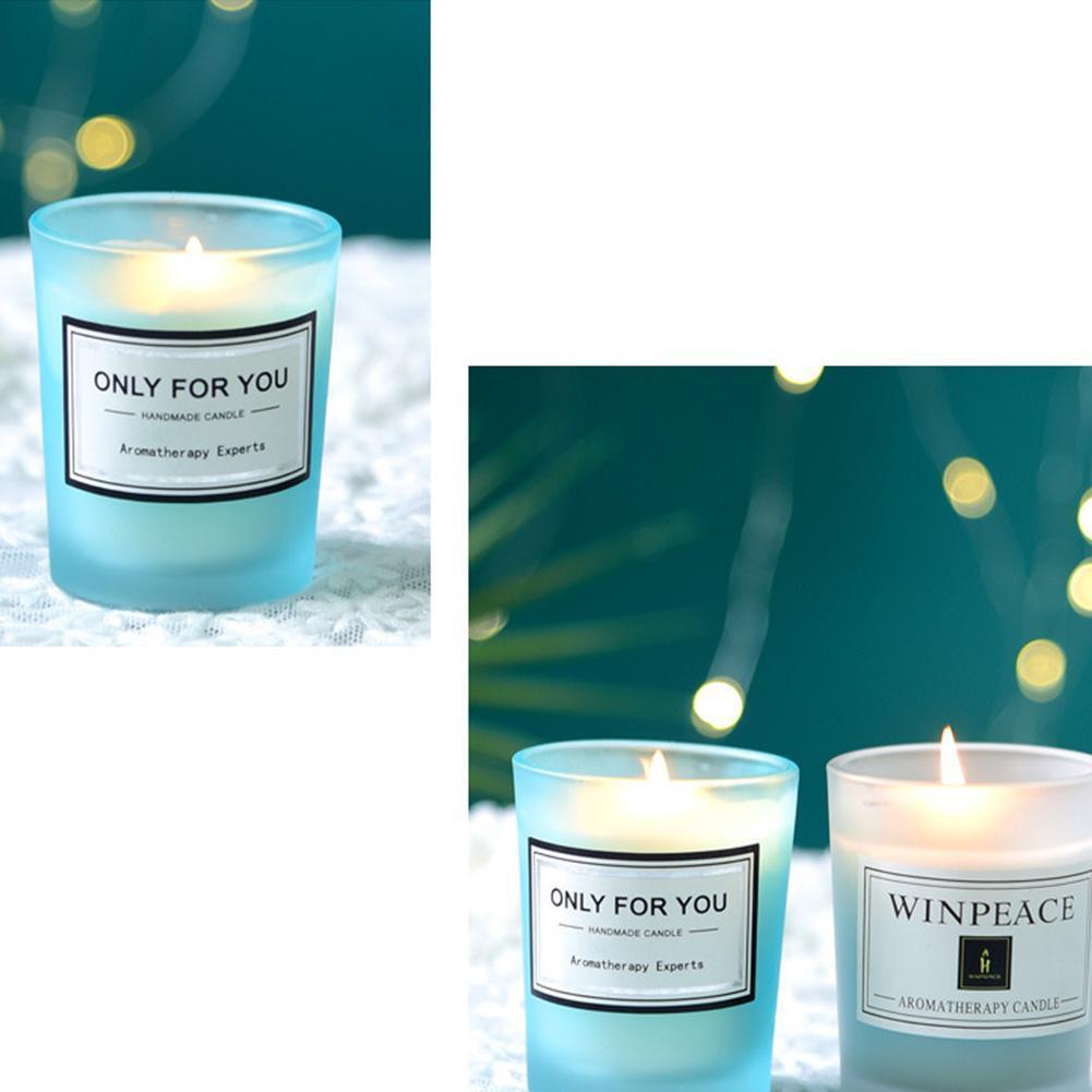 Bougie en Soja Romantique pour Parfum d'Intérieur et Détente