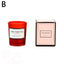 Bougie en Soja Romantique pour Parfum d'Intérieur et Détente