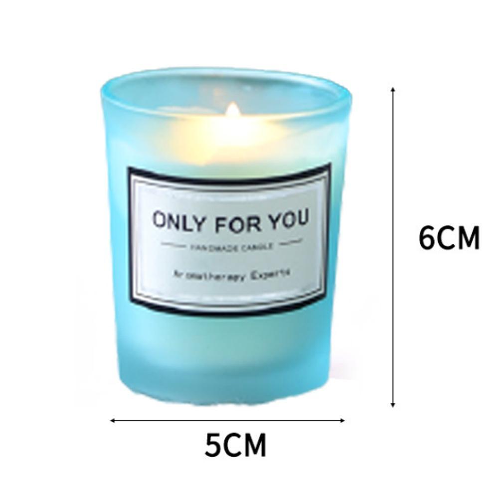 Bougie en Soja Romantique pour Parfum d'Intérieur et Détente