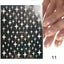 Rose Gold Star 3D Nail Art Stickers for DIY Manicures