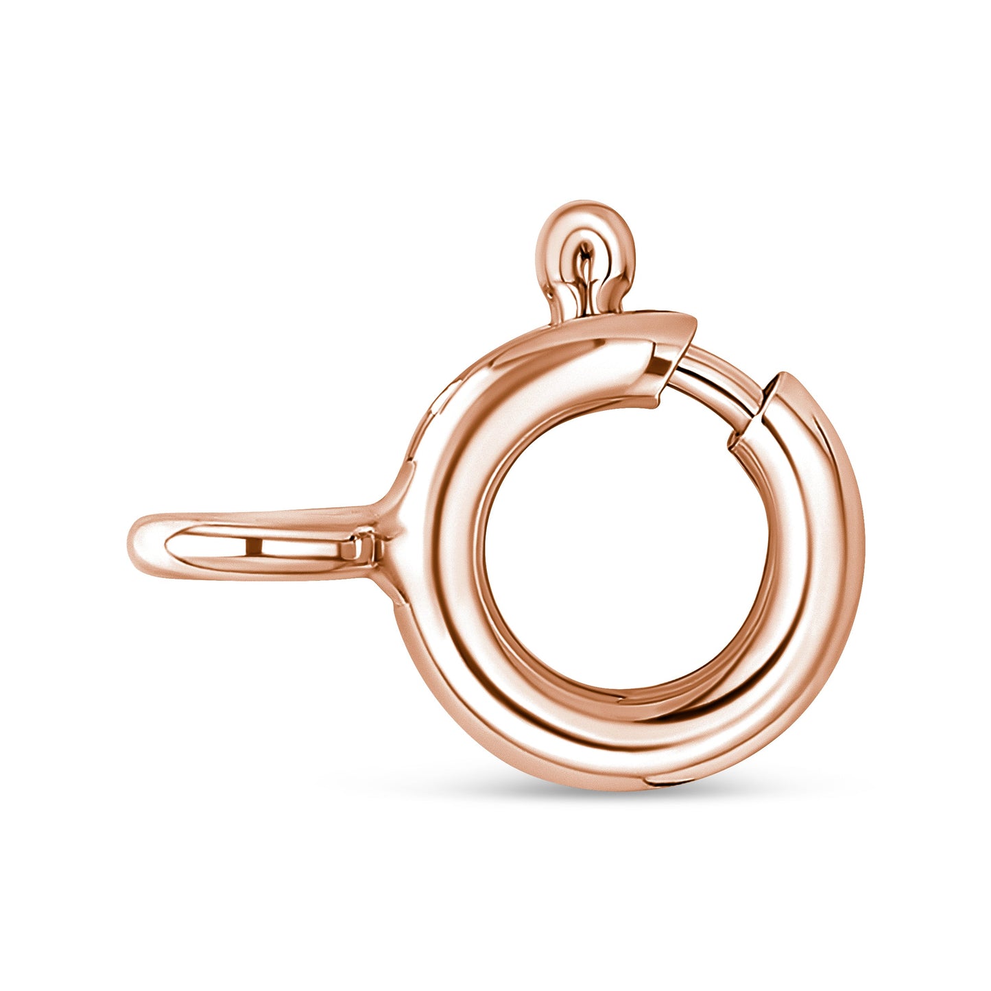 Collar con colgante de corazón de diamantes en negro y blanco de oro rosa de 18 quilates