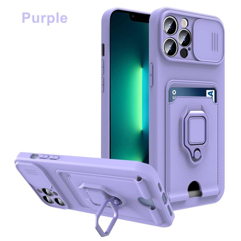 Rotatable Ring Holder Phone Case for iPhone 14/13/12/11 Pro Max
