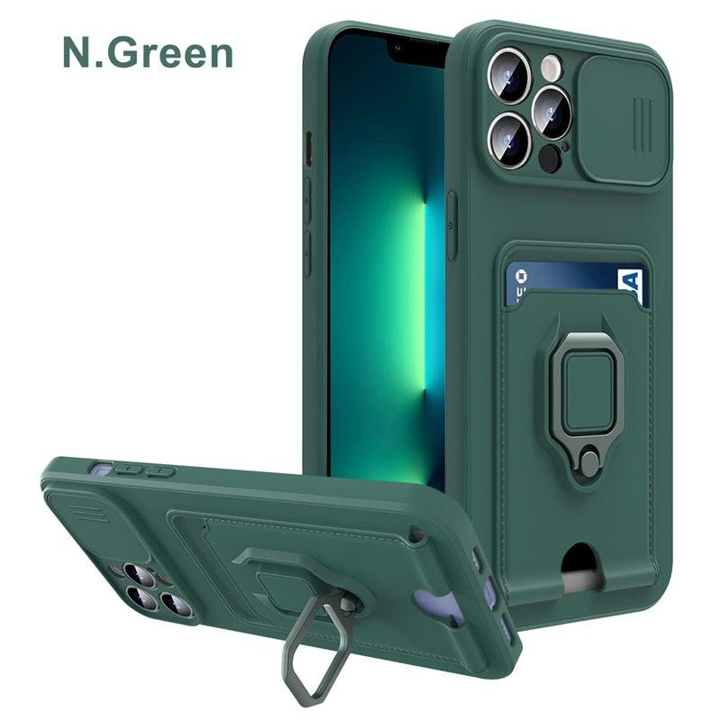 Rotatable Ring Holder Phone Case for iPhone 14/13/12/11 Pro Max
