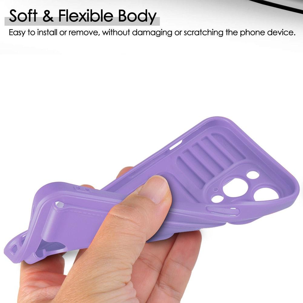 Rotatable Ring Holder Phone Case for iPhone 14/13/12/11 Pro Max
