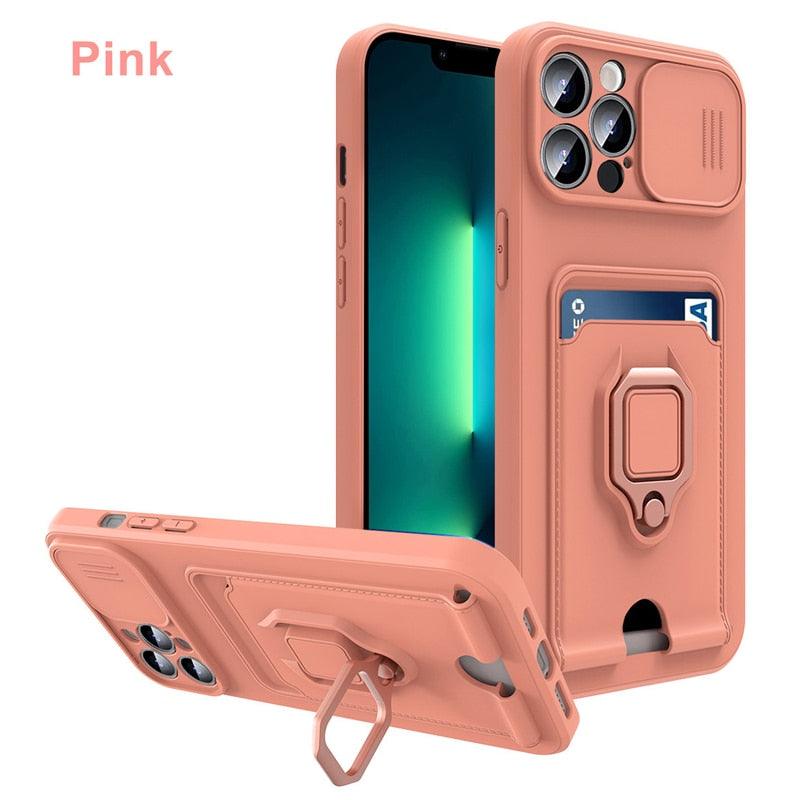 Rotatable Ring Holder Phone Case for iPhone 14/13/12/11 Pro Max