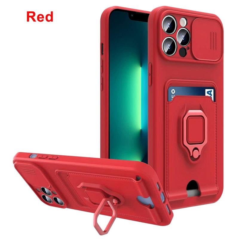 Rotatable Ring Holder Phone Case for iPhone 14/13/12/11 Pro Max