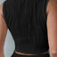 Round Neck Cropped Tank - Korvel
