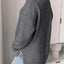 Round Neck Long Sleeve Sweater - Korvel