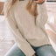 Round Neck Long Sleeve Sweater - Korvel