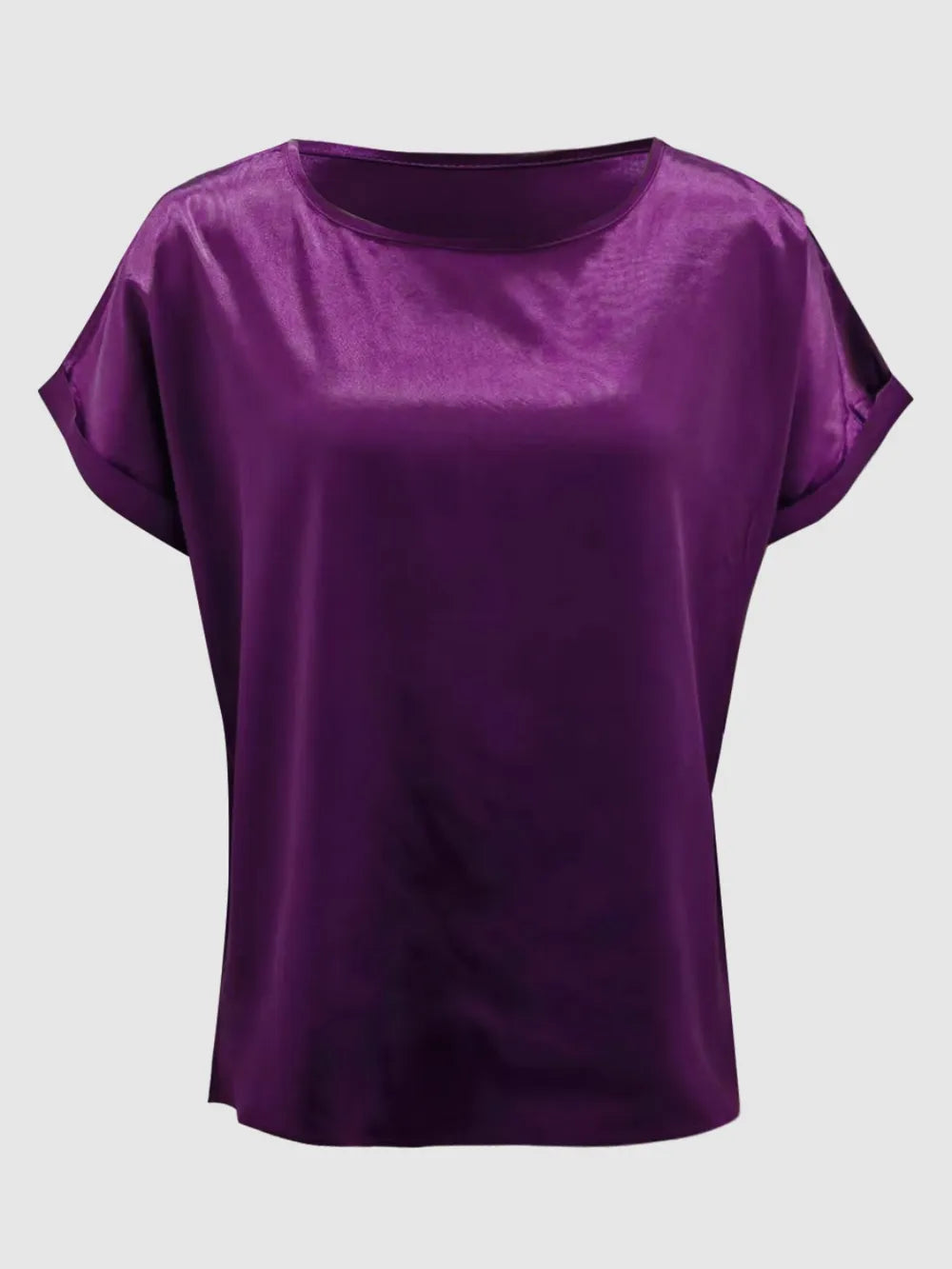 Round Neck Short Sleeve T-Shirt - Korvel