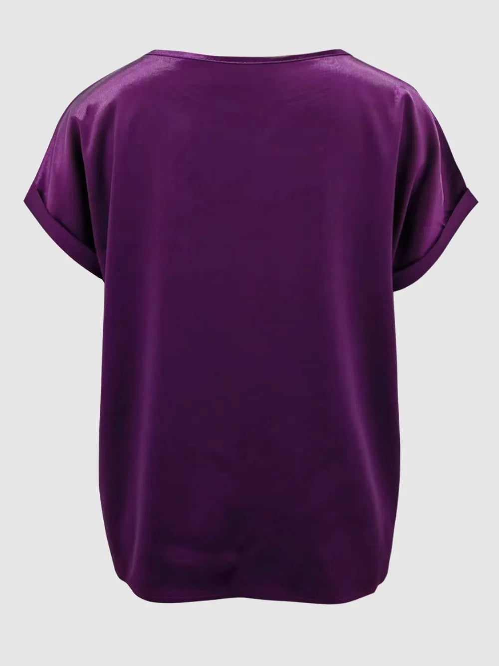 Round Neck Short Sleeve T-Shirt - Korvel