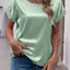 Round Neck Short Sleeve T-Shirt - Korvel