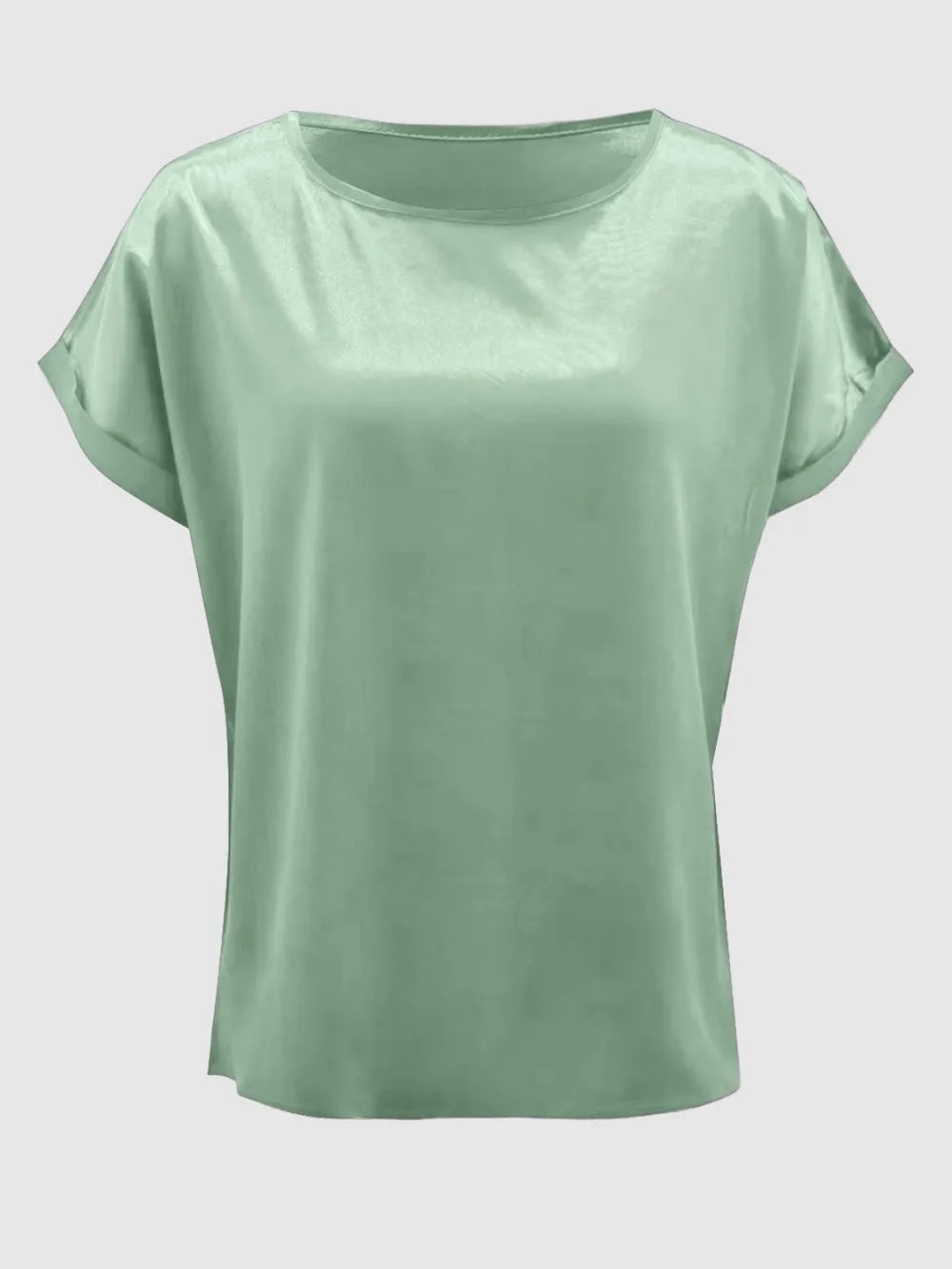 Round Neck Short Sleeve T-Shirt - Korvel