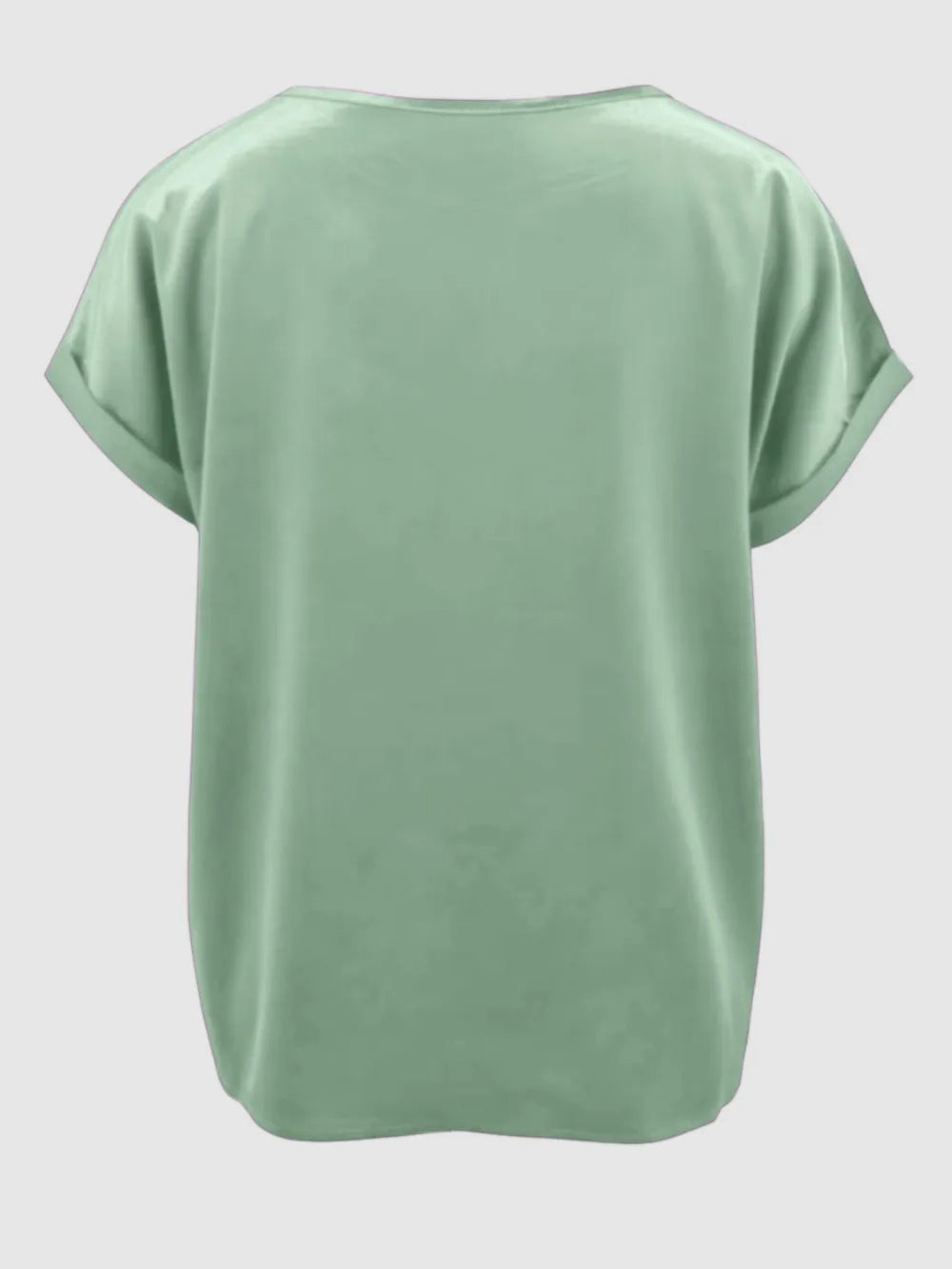 Round Neck Short Sleeve T-Shirt - Korvel