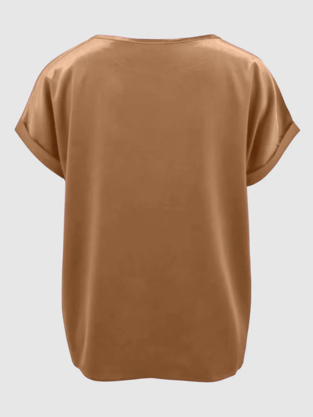 Round Neck Short Sleeve T-Shirt - Korvel