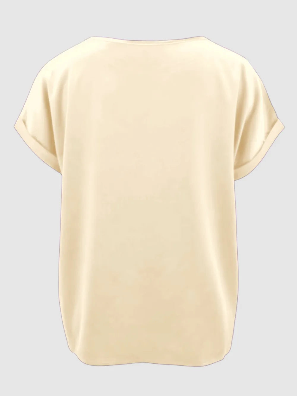 Round Neck Short Sleeve T-Shirt - Korvel