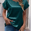 Round Neck Short Sleeve T-Shirt - Korvel
