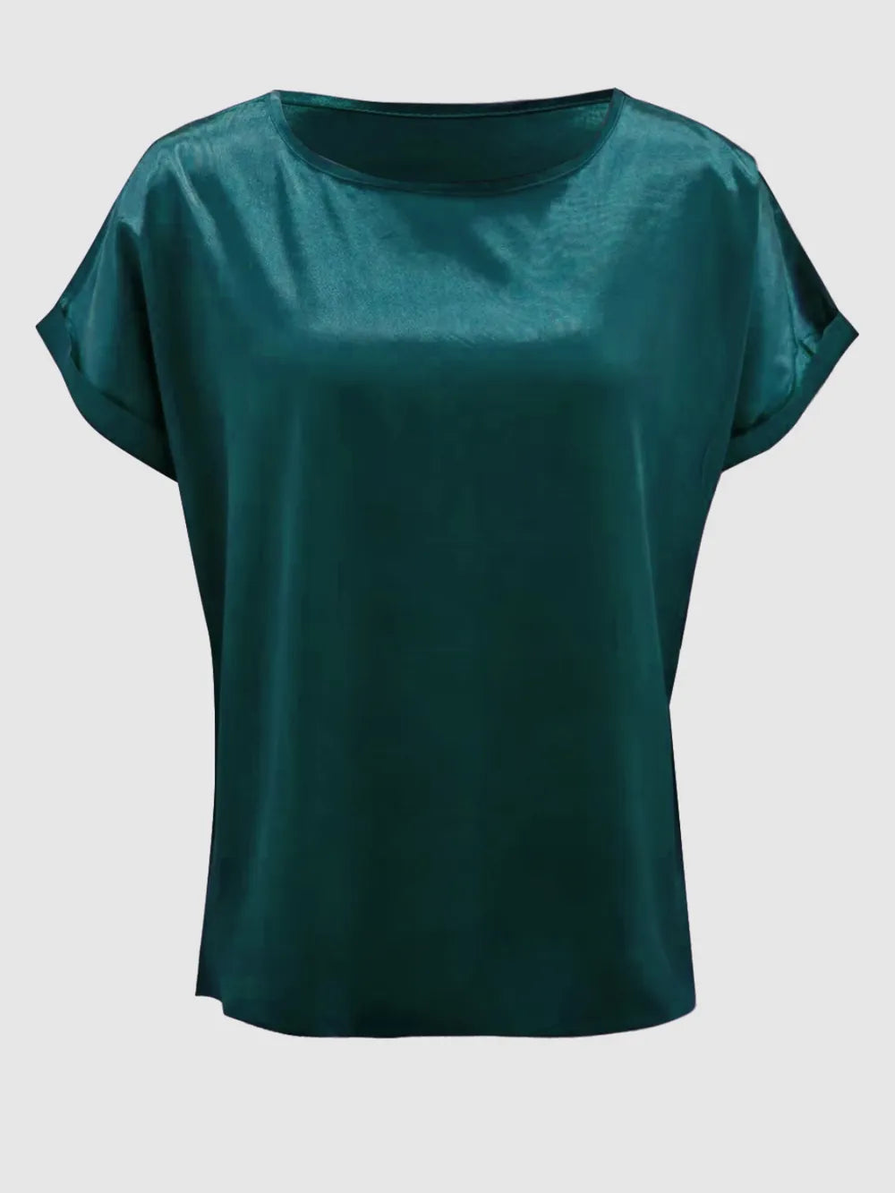 Round Neck Short Sleeve T-Shirt - Korvel