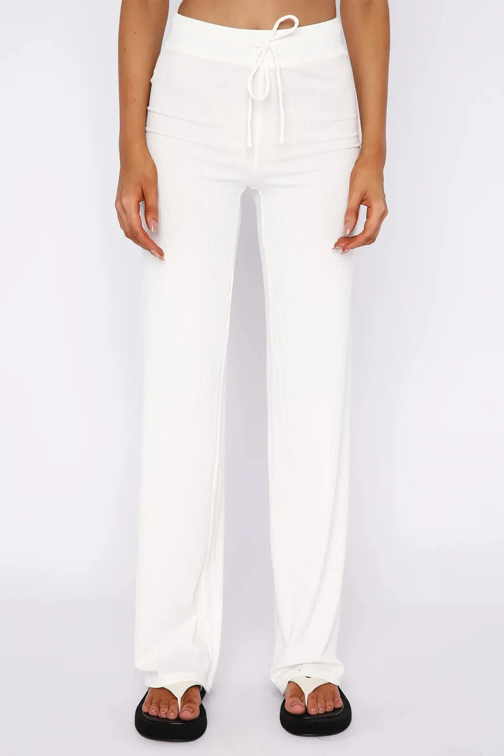 Round Neck Short Sleeve Top and Pants Set - Korvel