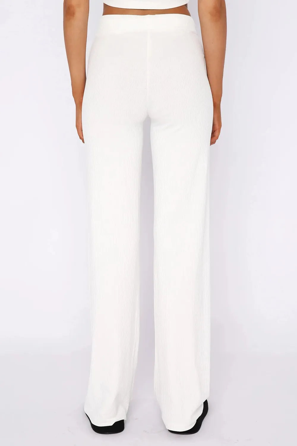 Round Neck Short Sleeve Top and Pants Set - Korvel