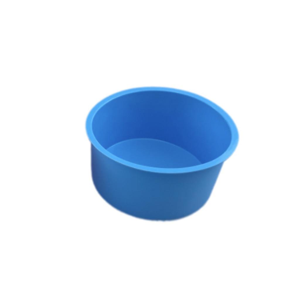 Moule à gâteau en silicone rond premium - Poêle à gâteau antiadhésive de 4 pouces
