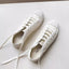 Round Toe Lace Up Sneakers - Korvel