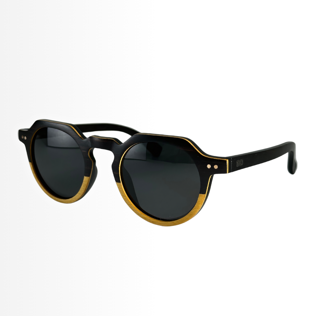 Lunettes Wallsburg en bois et fibre de carbone