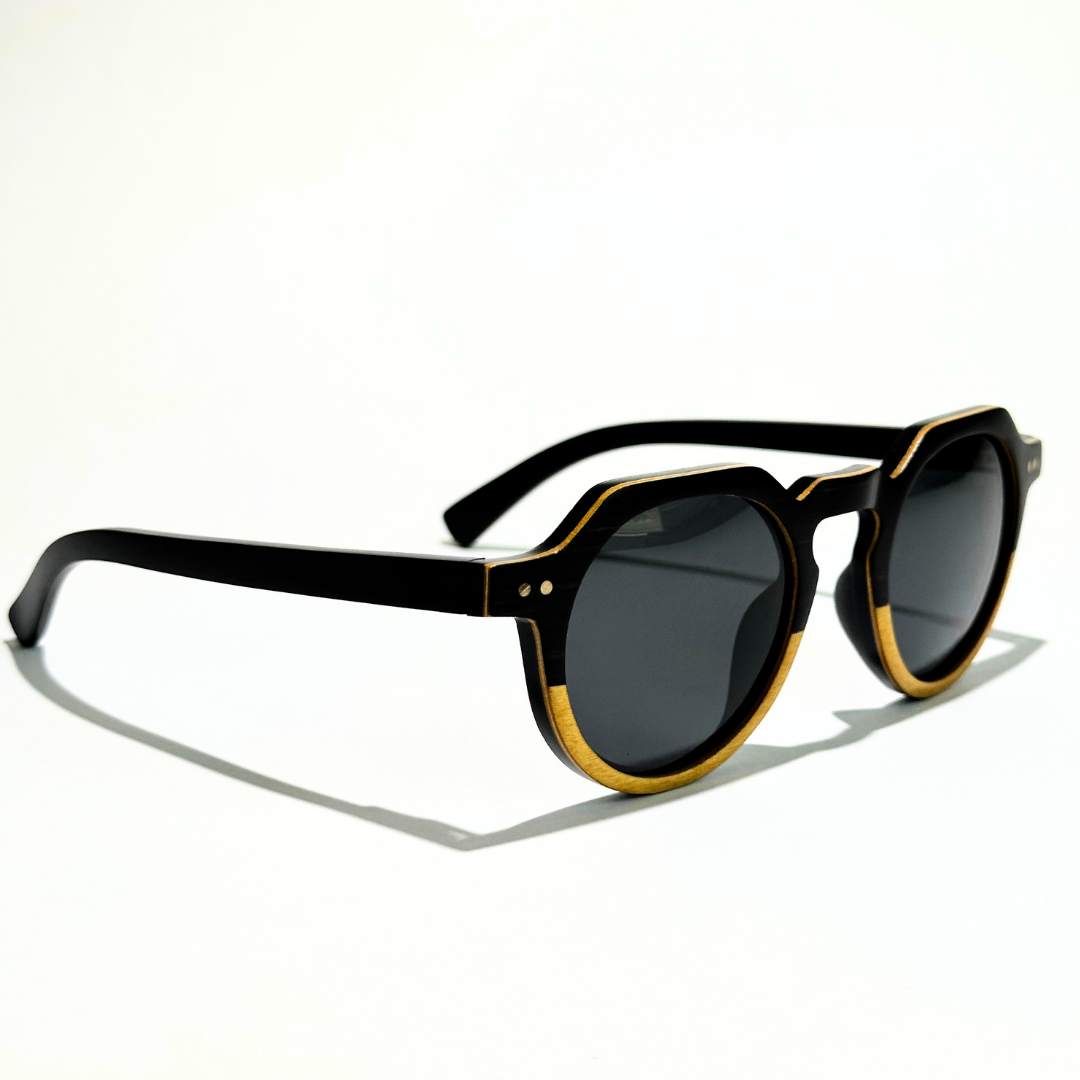 Lunettes Wallsburg en bois et fibre de carbone