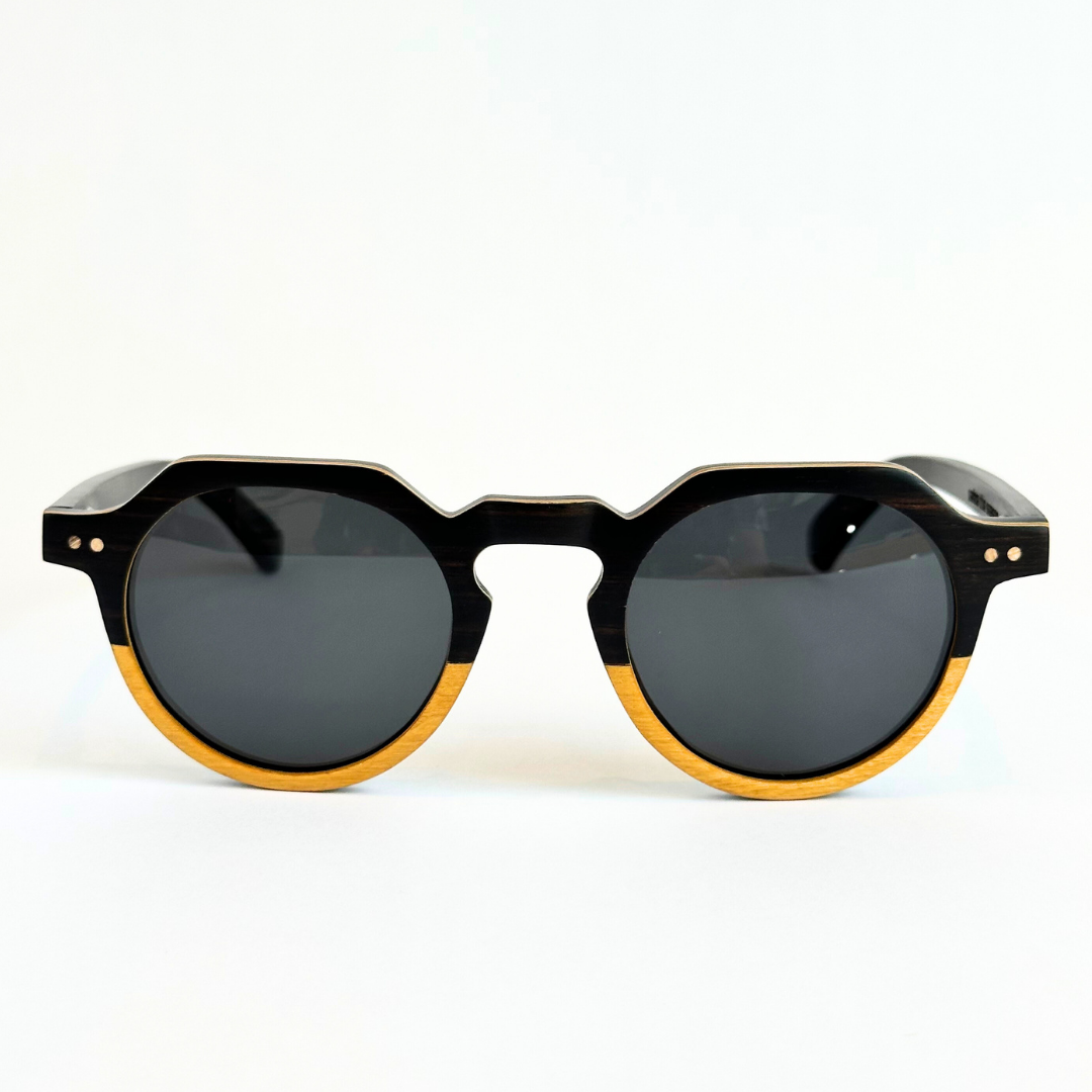 Lunettes Wallsburg en bois et fibre de carbone