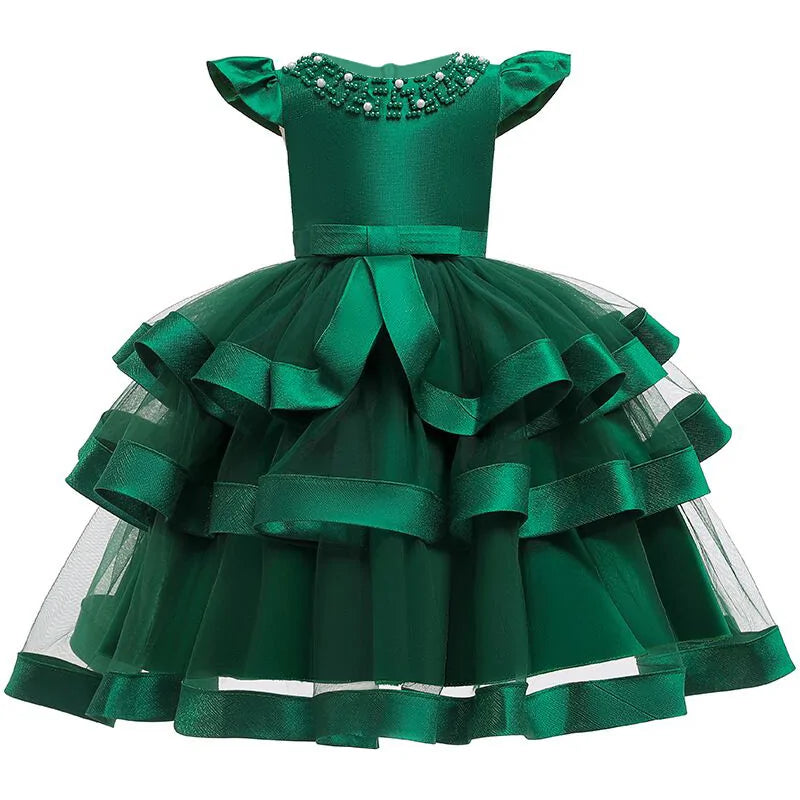 Elegant Tutu Princess Dress for Little Girls