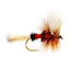 3 Pack Barbless Royal Wulff Classic Hair Wing Dry Fly - Hook Size 8 - Korvel