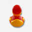 Canard en Caoutchouc Premium Buc-ee's pour un Moment de Bain Amusant