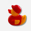 Canard en Caoutchouc Premium Buc-ee's pour un Moment de Bain Amusant