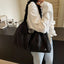 Ruched Large Tote Bag - Elegant and Versatile