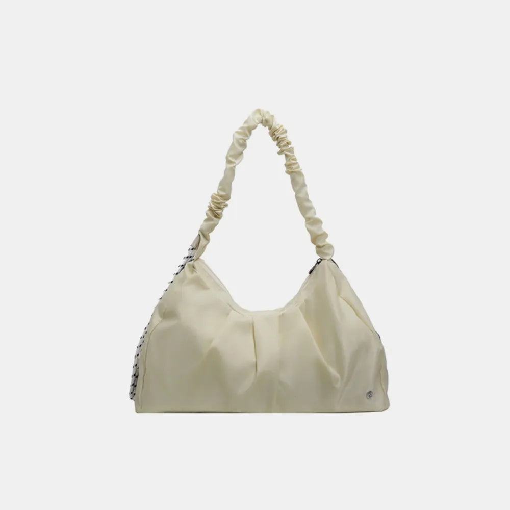 Ruched Large Tote Bag - Elegant and Versatile
